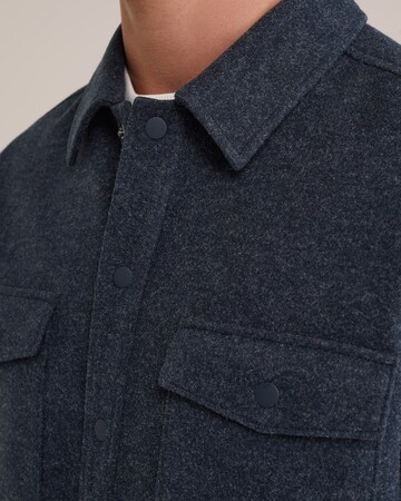 Regular fit Cămașă de la WE Fashion pe albastru