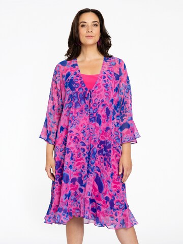 Robe Yoek en rose : devant