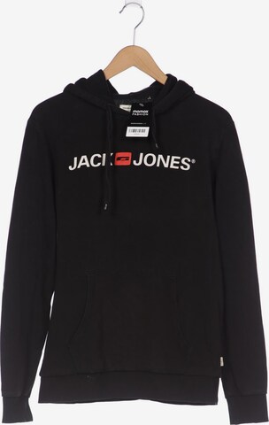 JACK & JONES Sweatshirt & Zip-Up Hoodie in M in Black: front