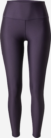 Pantalon de sport UNDER ARMOUR en violet : devant