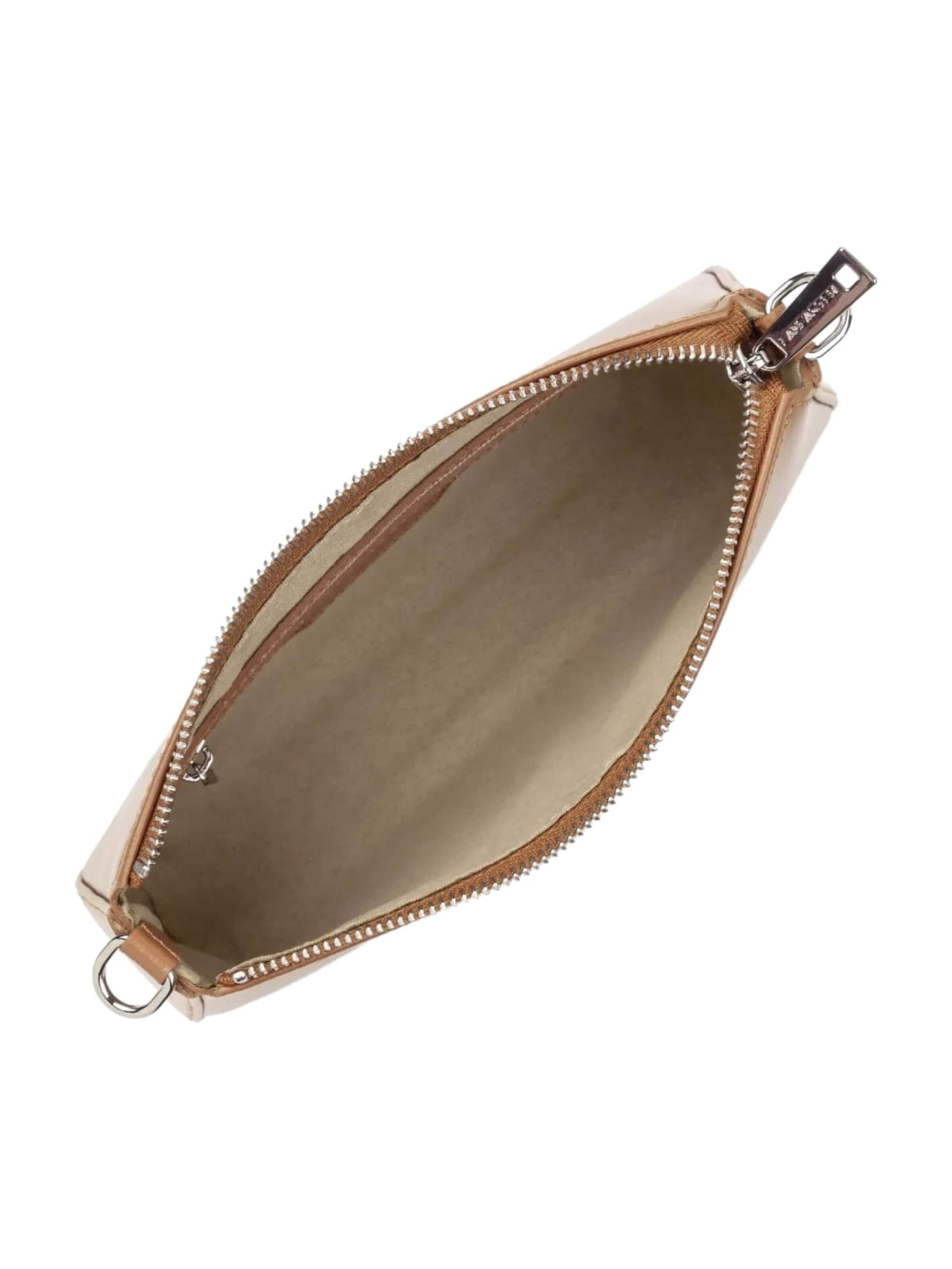 Sac bandoulière 'Lancaster Sac cuir Suave Even Camel' LANCASTER Paris en marron