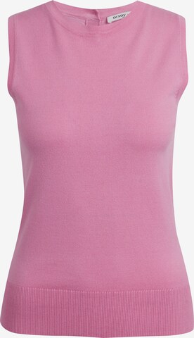 Orsay Knitted Top in Pink: front