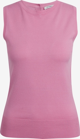 Orsay Knitted Top in Pink: front