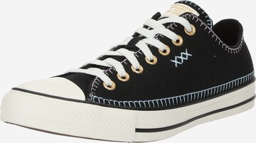 CONVERSE Låg sneaker 'Chuck Taylor All Star' i svart: framsida
