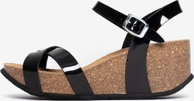 Sandale 'Venus' Bayton pe negru, Vizualizare produs