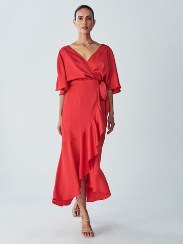 Willa - Vestido de noche 'Mera' en rojo