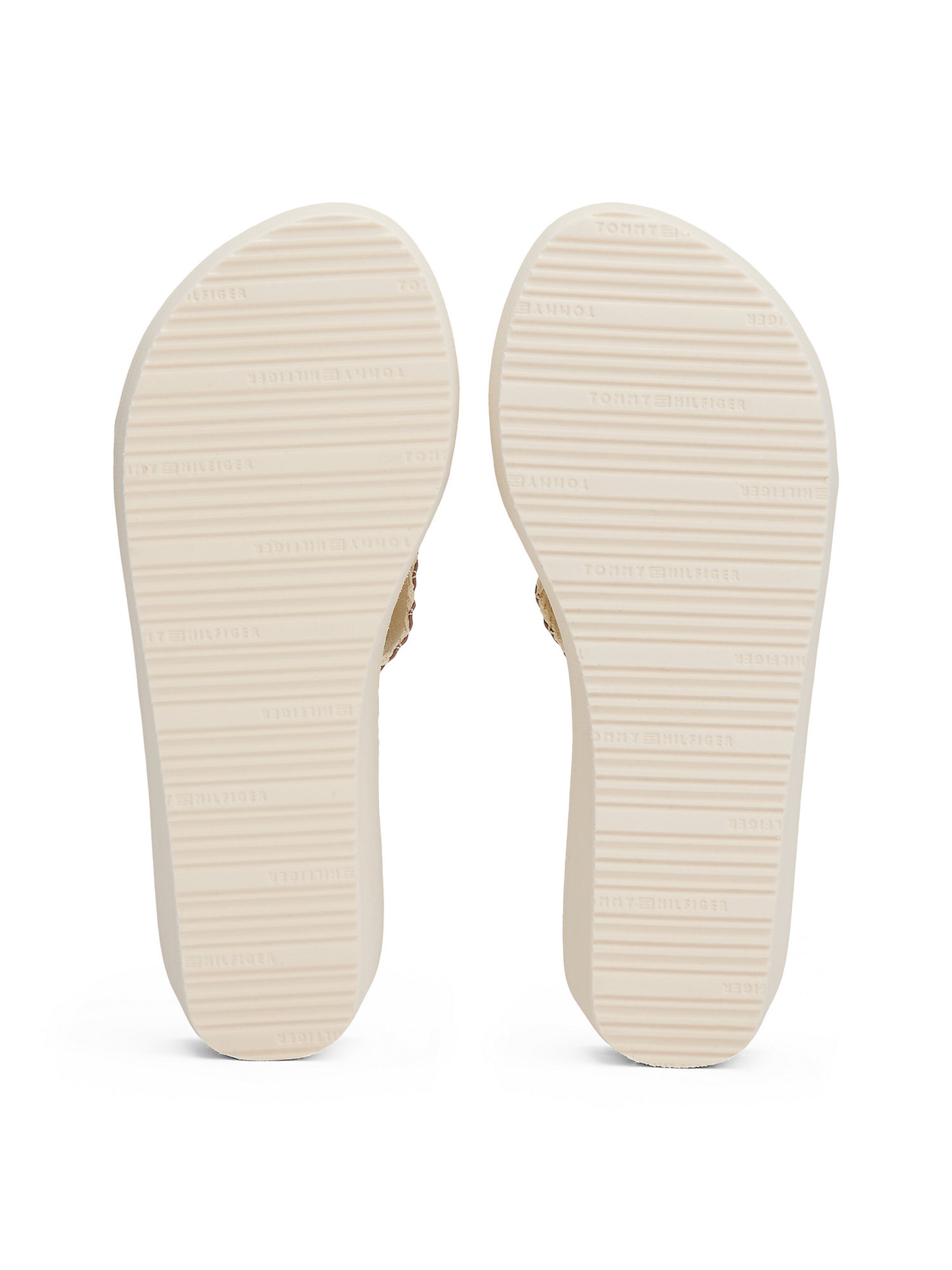 TOMMY HILFIGER Zehentrenner in Beige