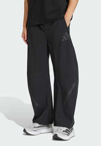 ADIDAS SPORTSWEAR Loosefit Sporthose 'Z.N.E.' in Schwarz: Vorderseite