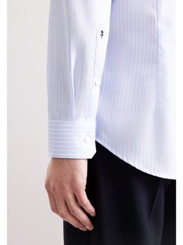 Coupe regular Chemise business SEIDENSTICKER en bleu