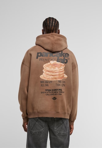 Another Cotton Lab - Sudadera 'Pancake' en marrón: frente