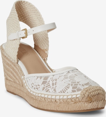 balta Lauren Ralph Lauren Vakariniai bateliai 'ROBBY': priekis