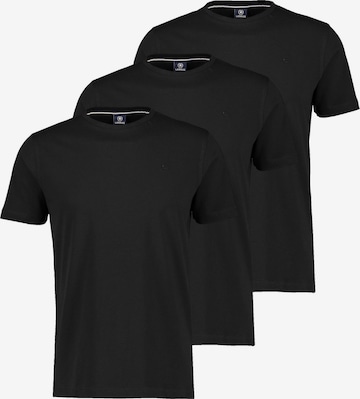 LERROS Shirt 'Basic' in Schwarz: Vorderseite