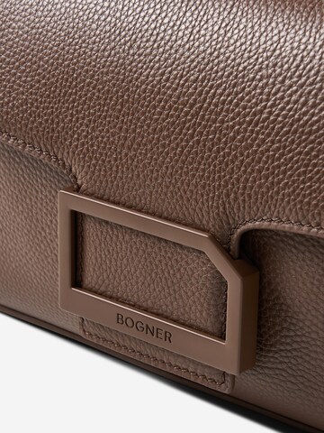 BOGNER Shoulder bag 'Pontresina Neve Nera' in Brown