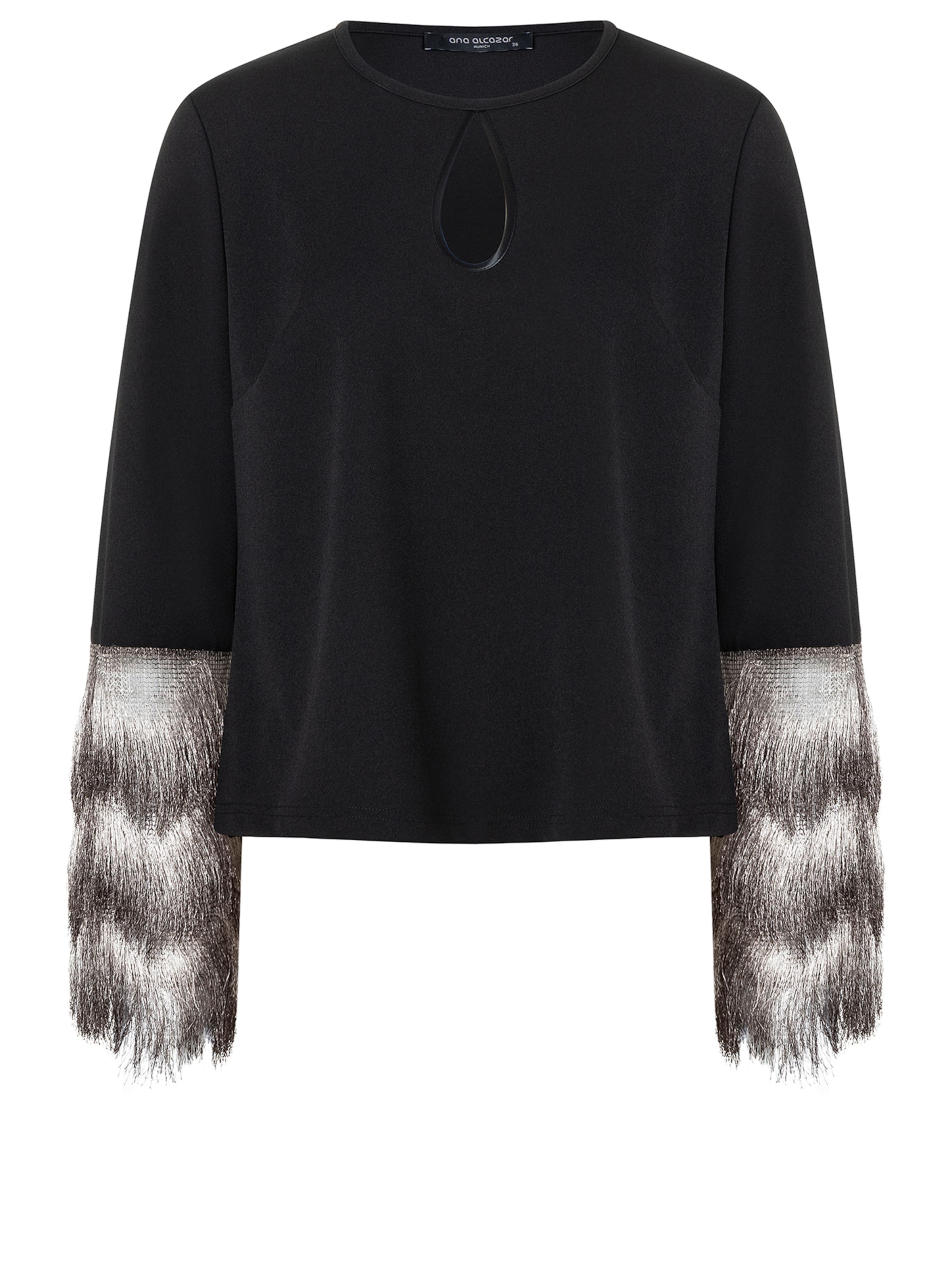 Ana Alcazar Shirt 'Safyna' in Black: front