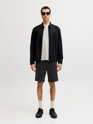 JACK & JONES - Loosefit Pantalón chino en negro