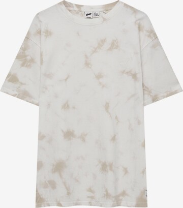 Pull&Bear T-Shirt in Beige: predná strana