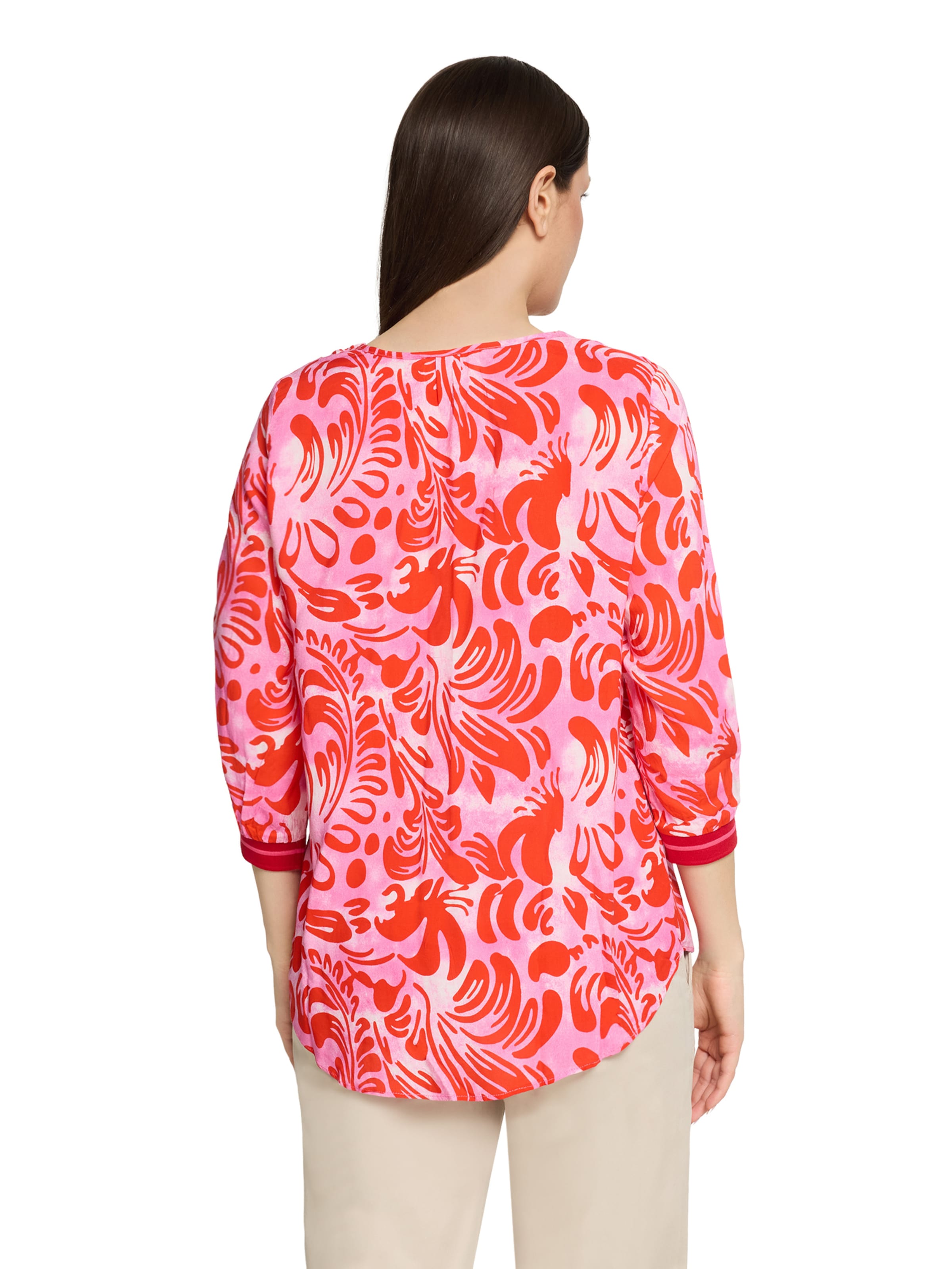 Cartoon Blouse in Pink