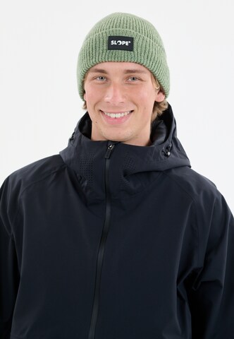SLOPE Beanie 'Andi' in Green: front
