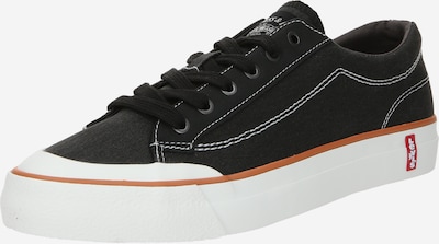 LEVI'S ® Baskets basses en noir / blanc, Vue avec produit