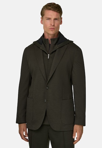 Boggi Milano Regular fit Colbert 'Madison ' in Groen: voorkant