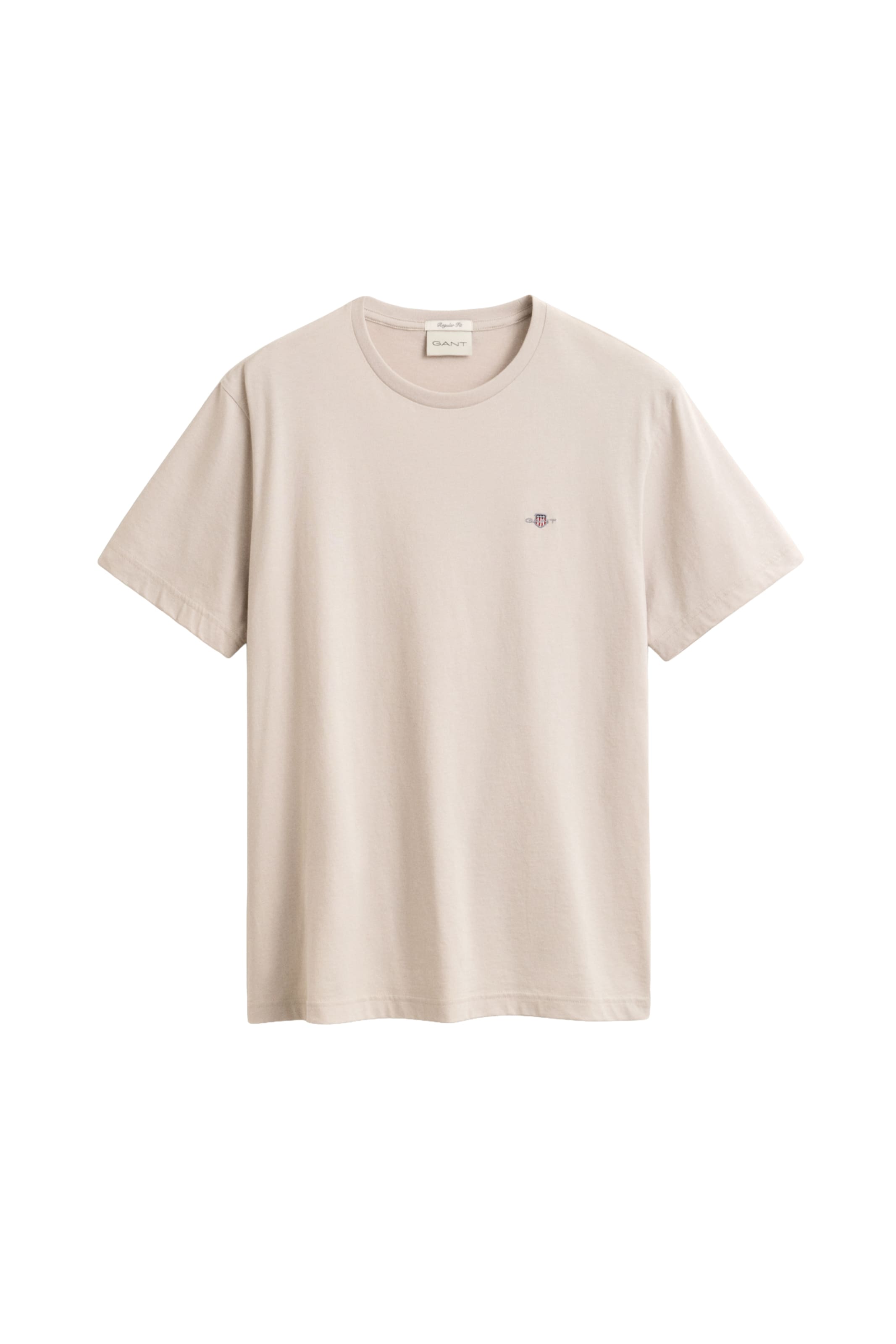 Maglietta di GANT in beige: frontale