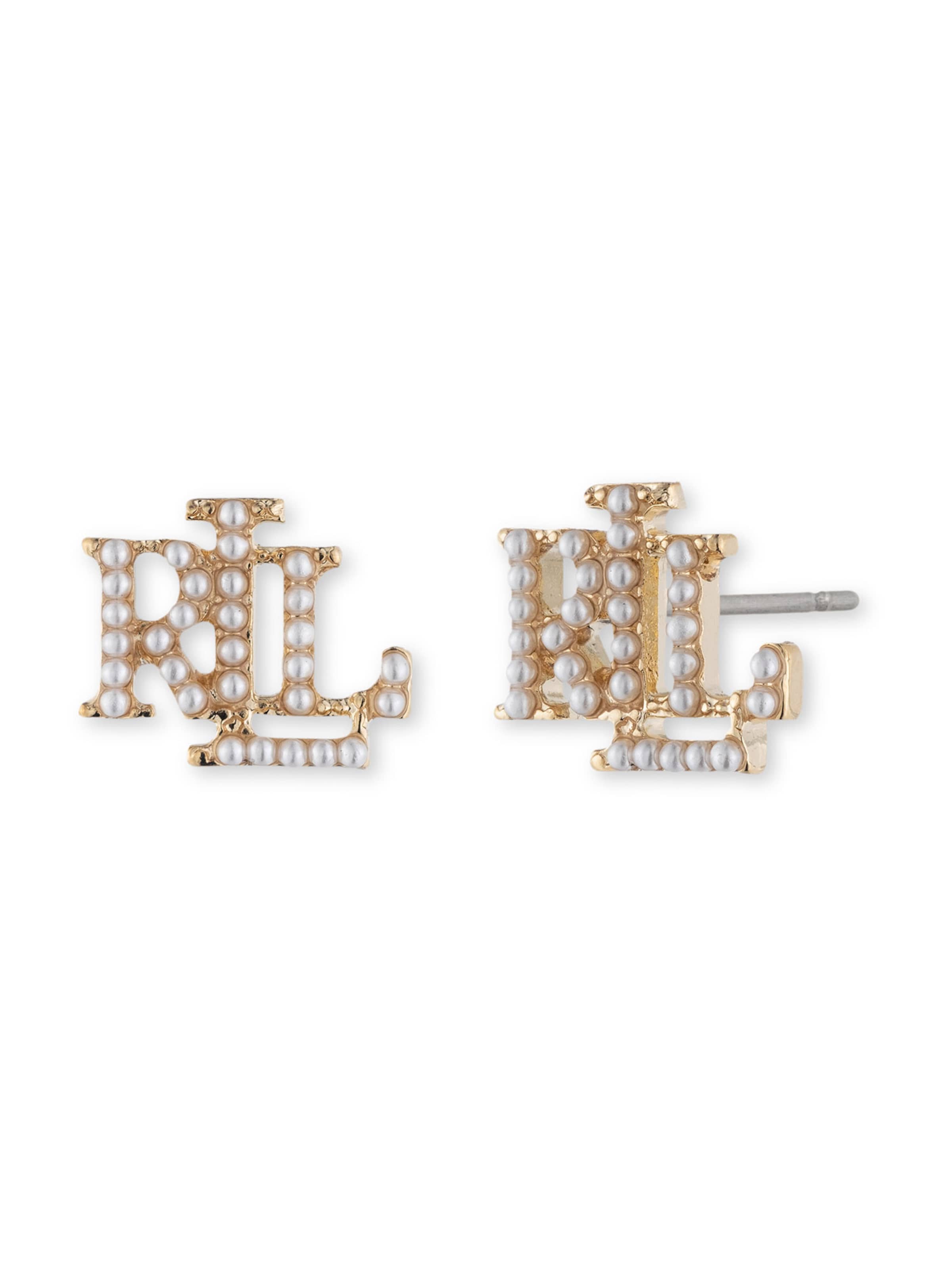Lauren Ralph Lauren Ohrringe in Gold: Vorderseite