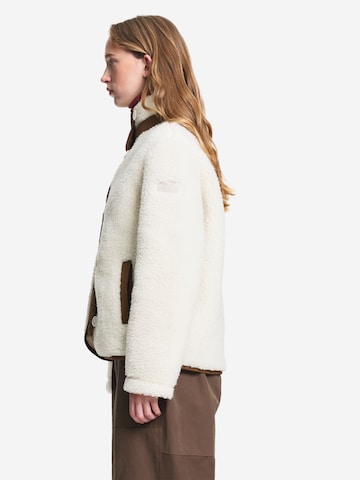 AIGLE Fleece jas in Beige: zijkant