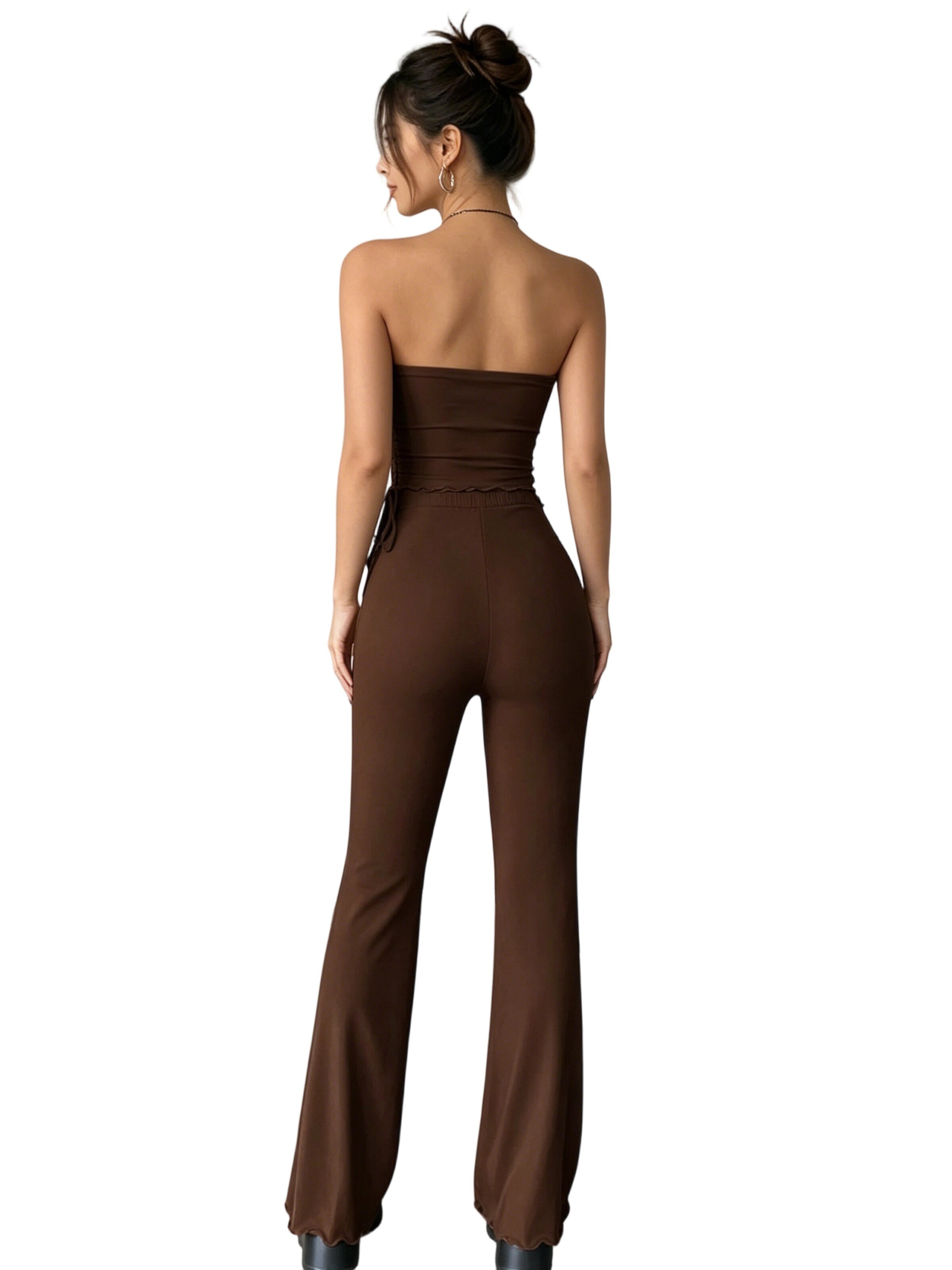 Yesfashion Suit in Brown