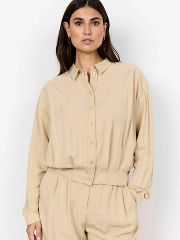T-shirt Soyaconcept en beige : devant