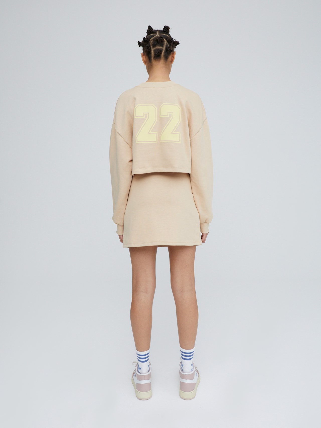 EDITED Sudadera 'Geri ' marrón claro