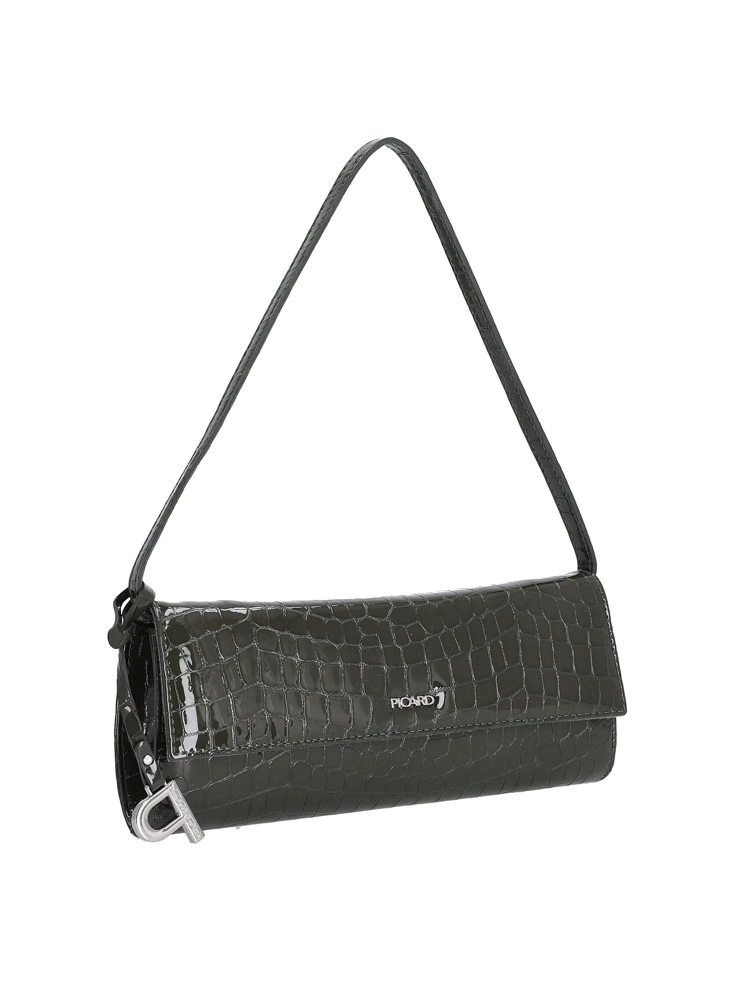 Picard Clutch 'Auguri' in Green