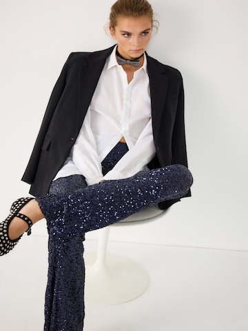 No Matter What Bootcut Hose in Blau