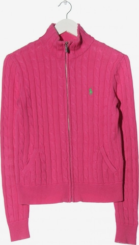 Ralph Lauren Strick Cardigan M in Pink: predná strana