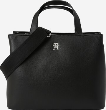 TOMMY HILFIGER Handtasche 'Essential' in Schwarz: predná strana