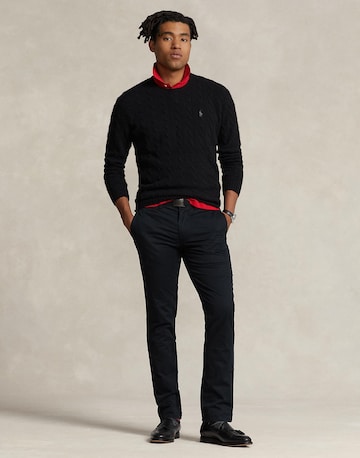 Polo Ralph Lauren Slim fit Trousers 'BEDFORD' in Black