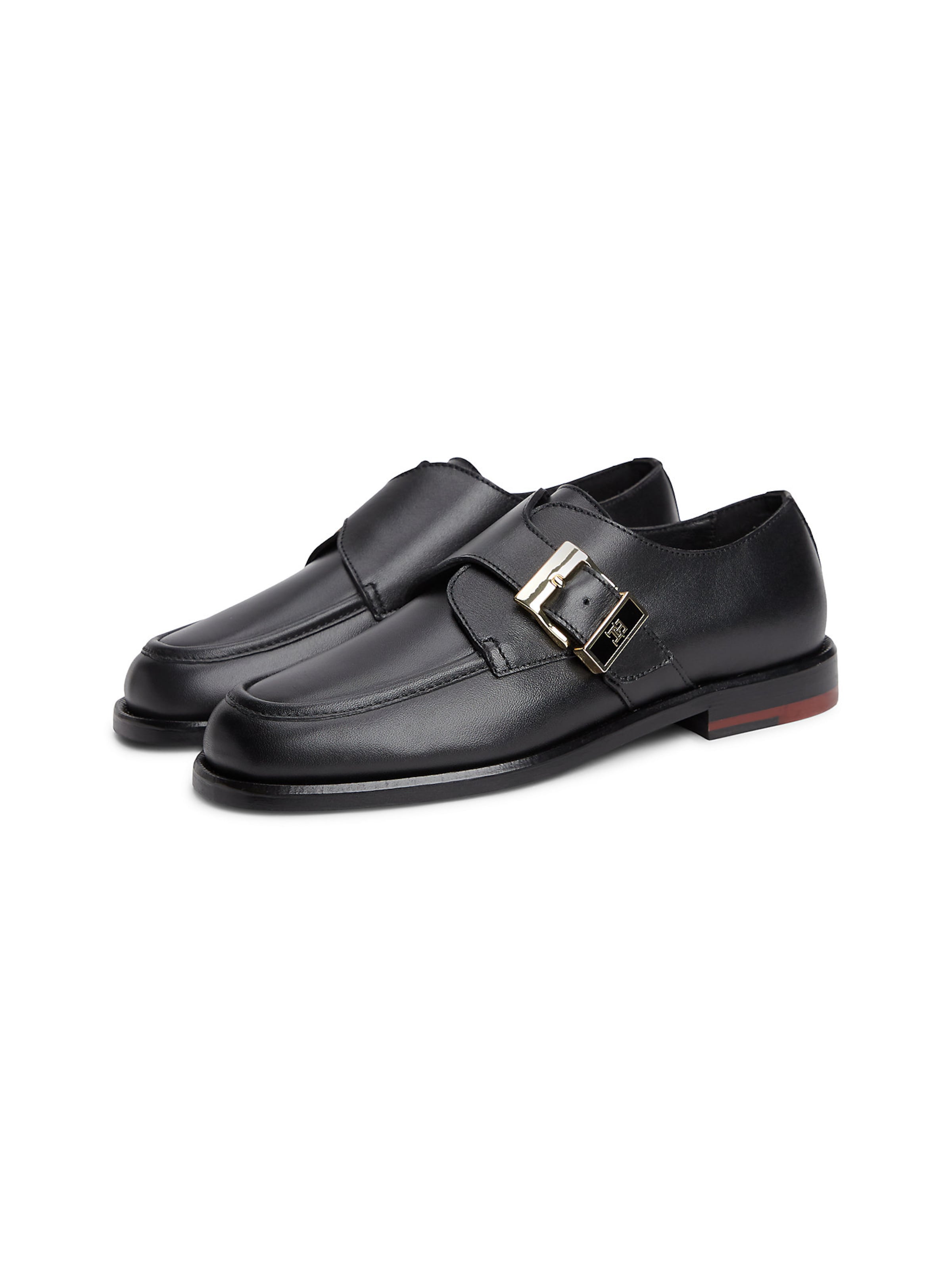 TOMMY HILFIGER Schnürschuh 'New York' in Schwarz