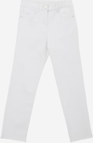 s.Oliver Regular Jeans in Wit: voorkant