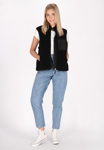 Schmuddelwedda Vest in Black
