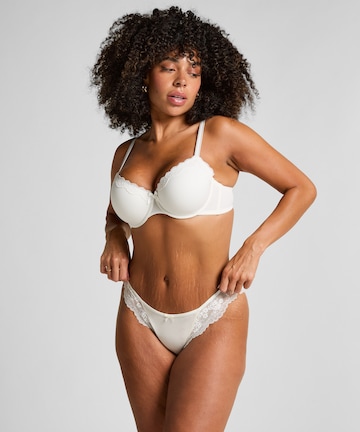 Culotte 'Caro' Hunkemöller en blanc : devant