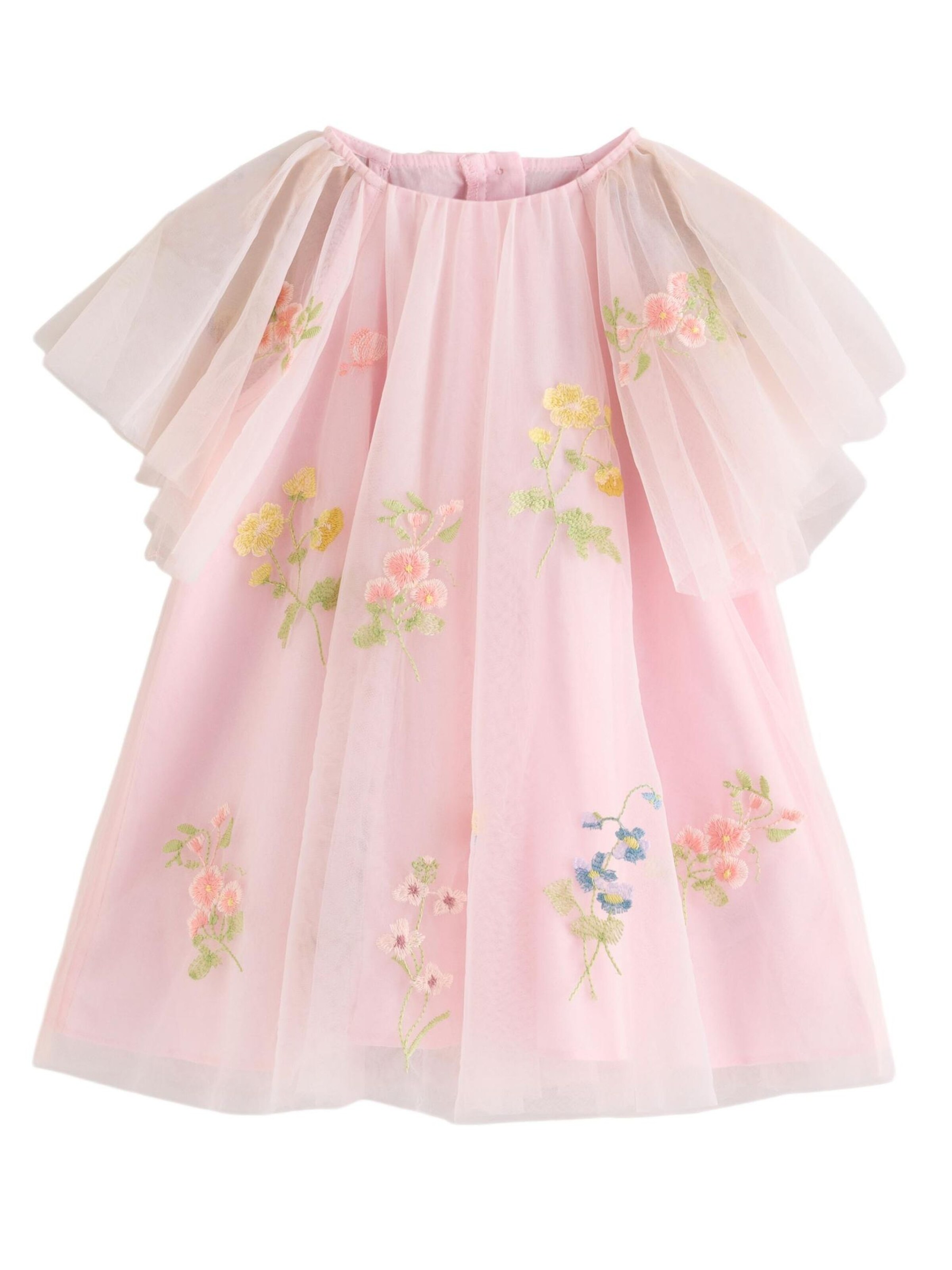 Next Рокля в розово: отпред