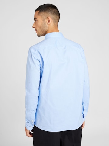 BOSS Regular fit Overhemd 'ROAN' in Blauw