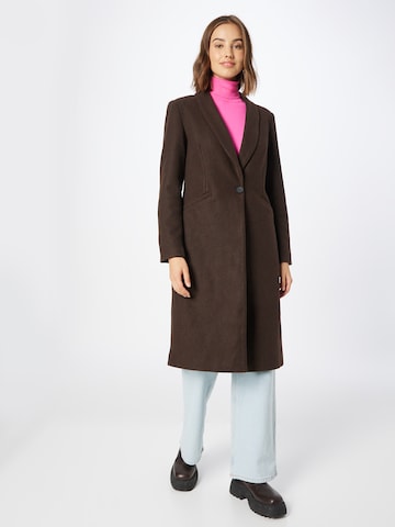 ONLY Between-seasons coat 'Emma' in Brown: front