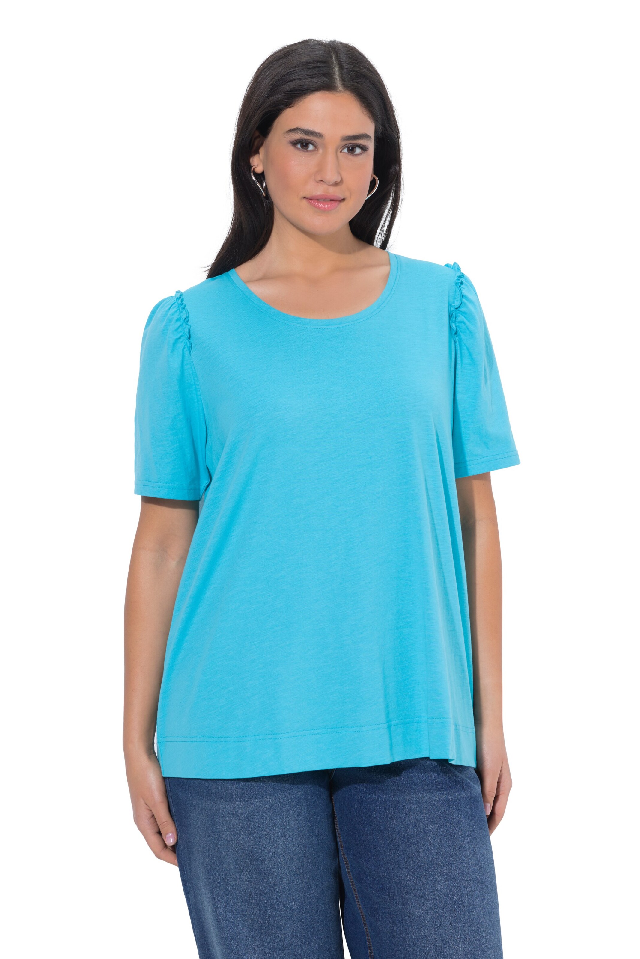 Ulla Popken Shirt in Blue: front