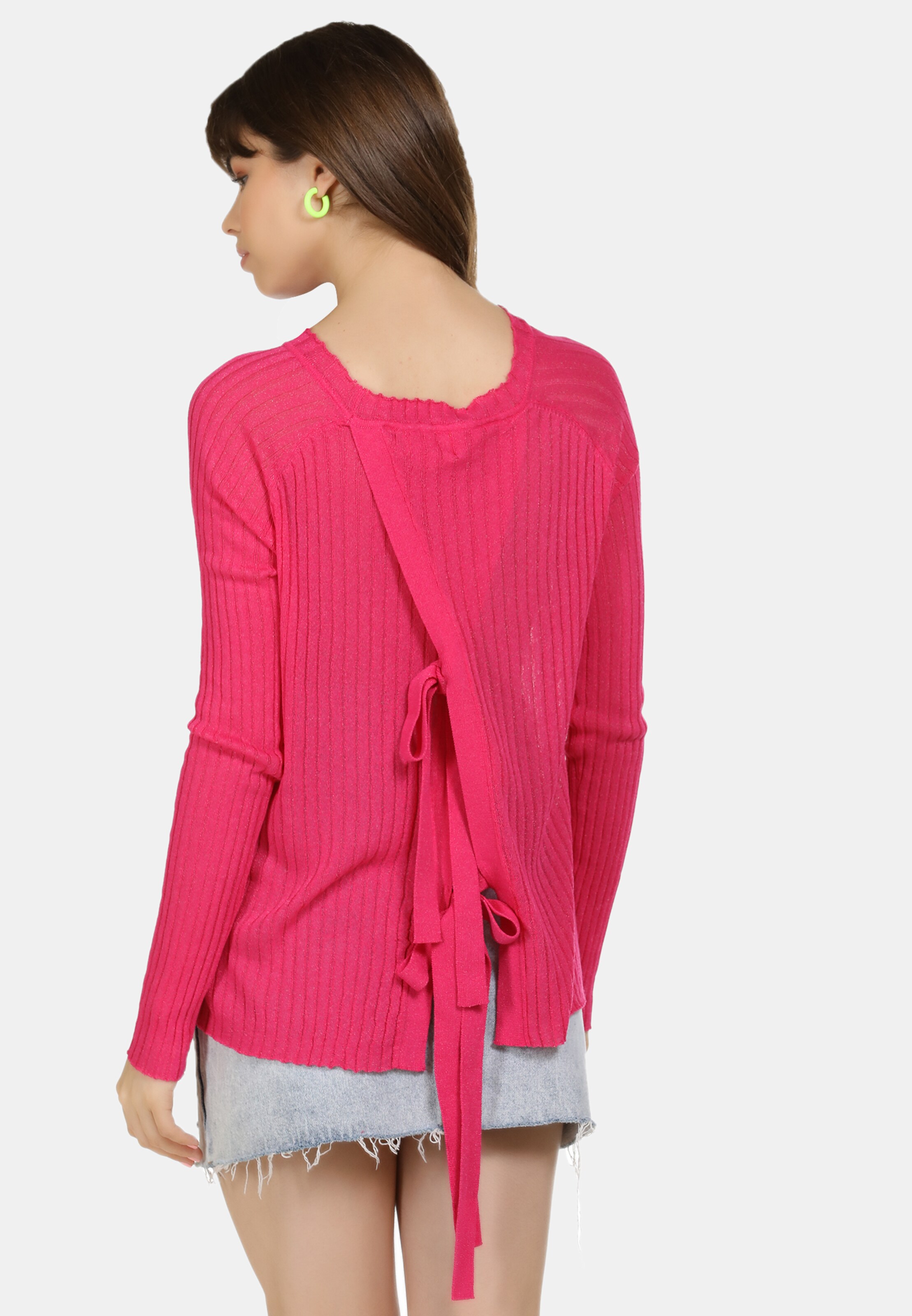 Frauen Pullover & Strick MYMO Pullover in Pinkmeliert - YG89983