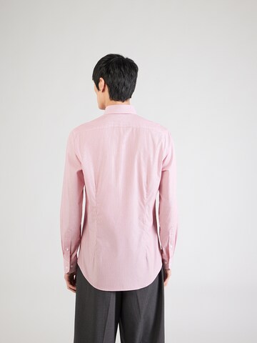 Michael Kors Slim Fit Риза в червено: отзад