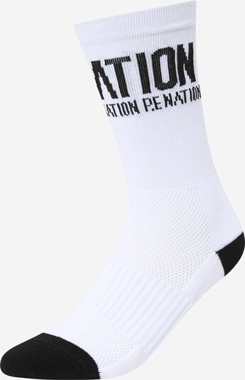 P.E Nation Calcetines deportivos en negro / blanco, Vista del producto