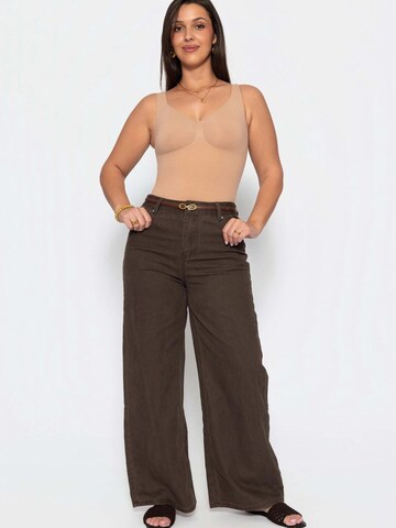 SASSYCLASSY Shaping Bodysuit in Beige