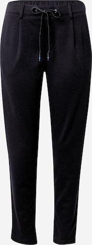 ESPRIT Slim fit Pleat-Front Pants in Black: front