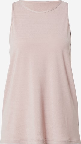 Haut de sport 'Mota' Athlecia en beige : devant