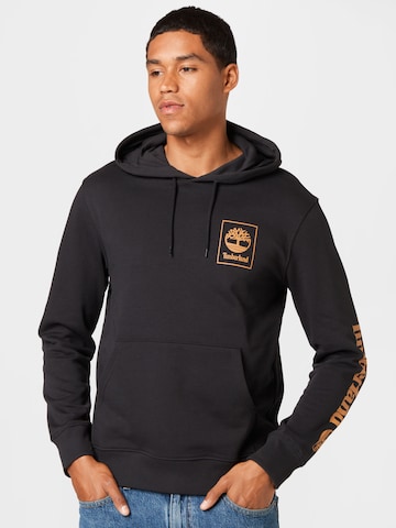 melns TIMBERLAND Sportisks džemperis: no priekšpuses